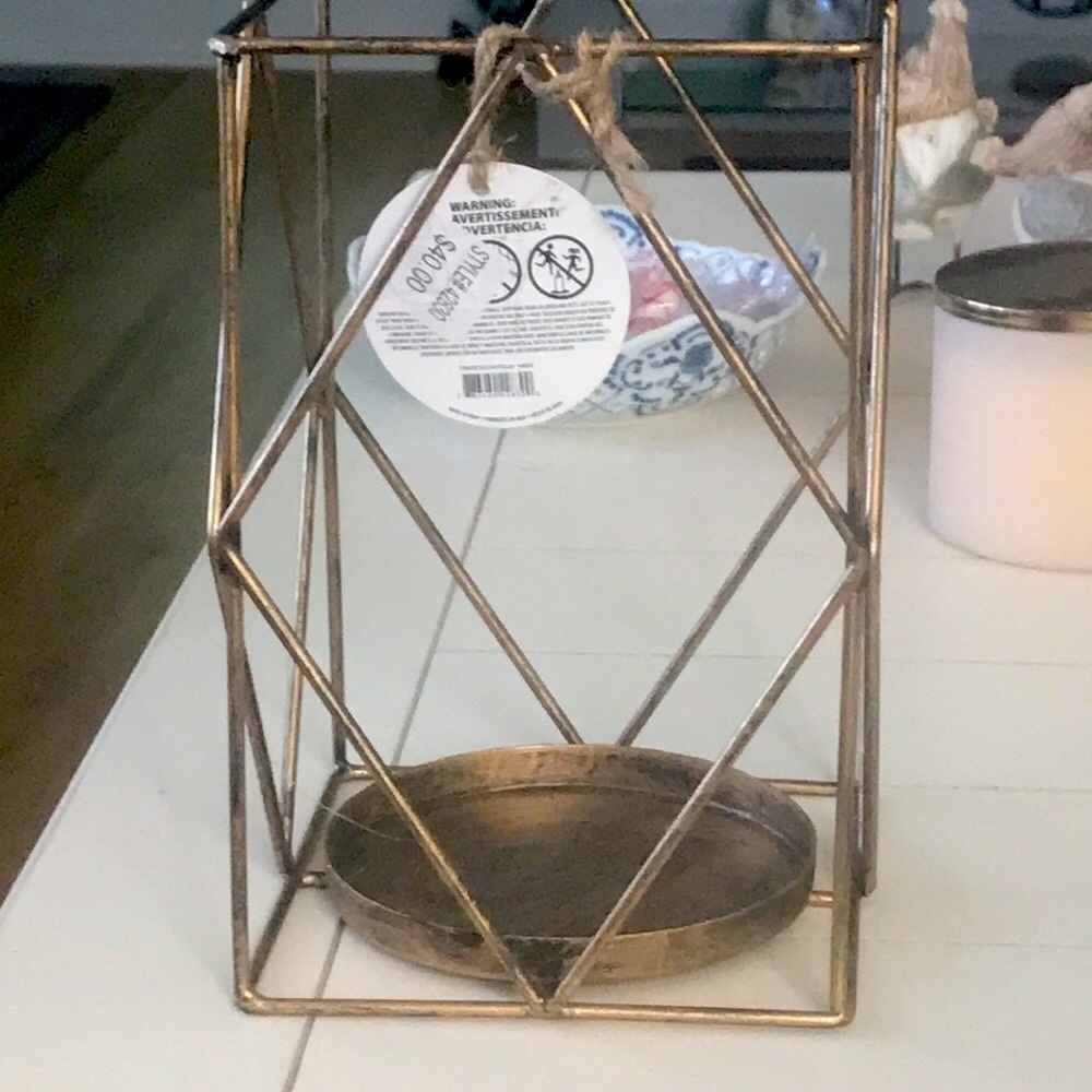 Large Hurricane Candle Holder